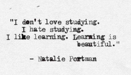 learning is beautiful